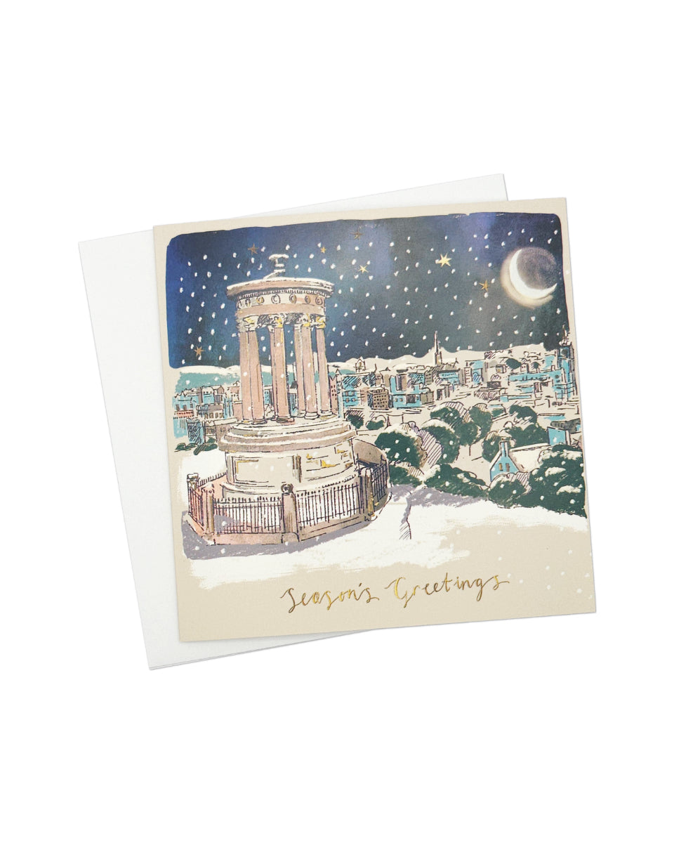 Edinburgh Christmas Cards Pack of 8