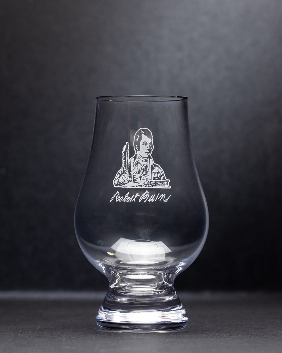 Glencairn Crystal Whisky Glass - Robert Burns