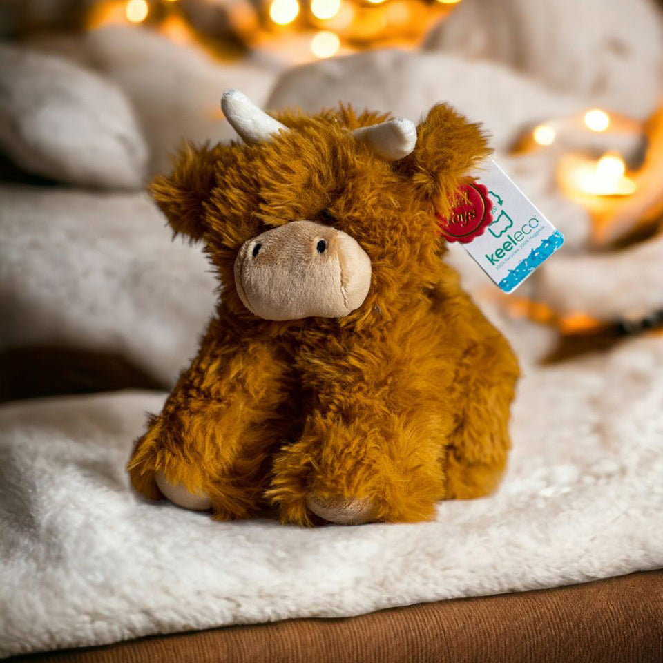 Eco Friendly Highland Cow Soft Toy