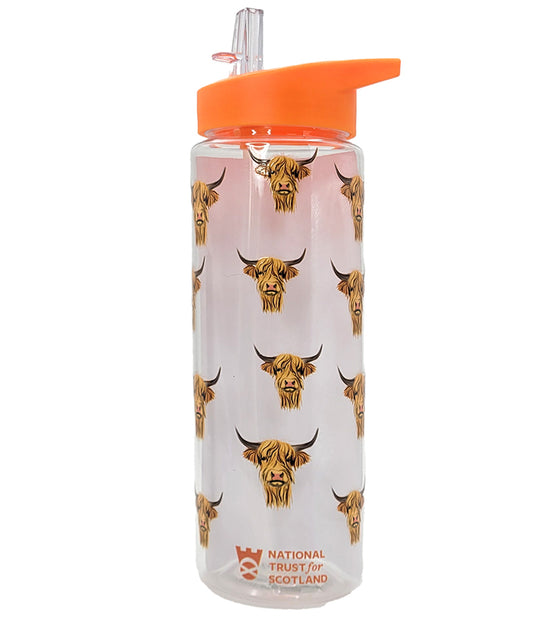 BPA Free Highland Cow Kids Water Bottle