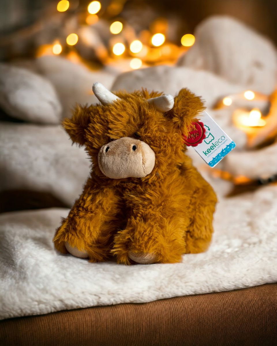 Highland Cow Soft Toy 100 Recycled National Trust for Scotland