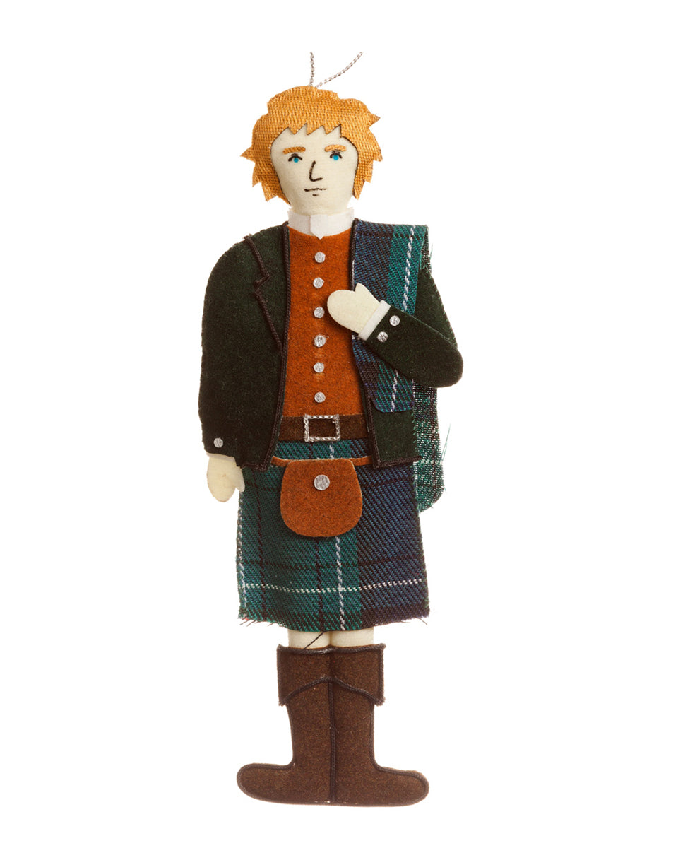 Traditional Highlander Hanging Christmas Decoration – National Trust ...