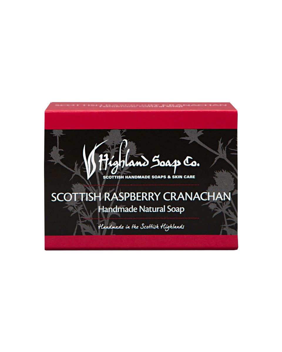 Highland Soap Company Handmade Natural Soaps-Raspberry Cranachan