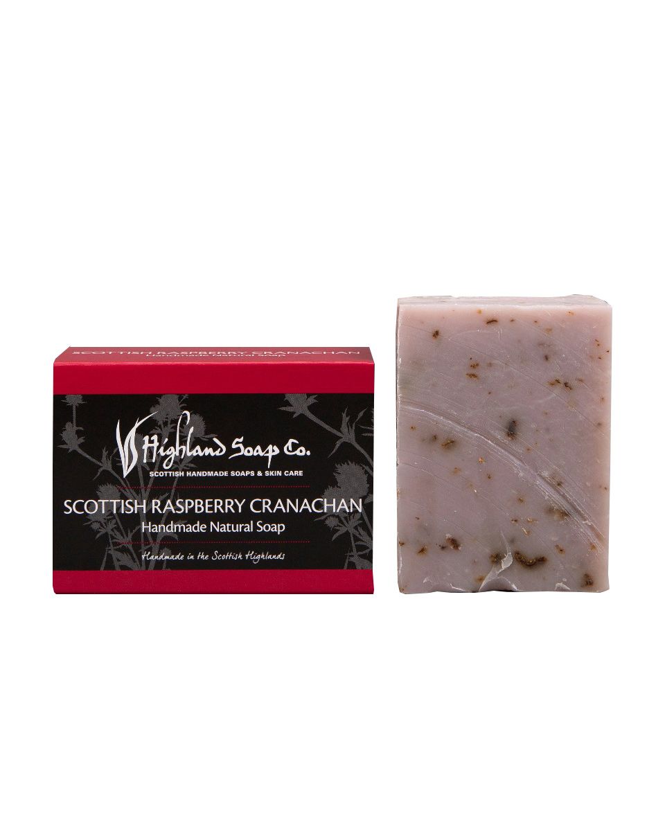 Highland Soap Company Handmade Natural Soaps-Raspberry Cranachan