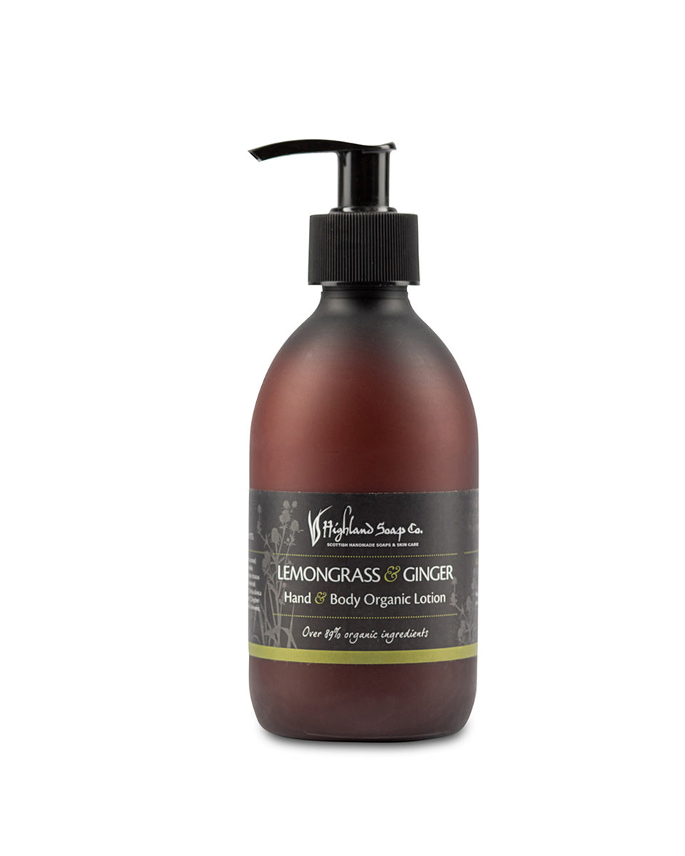 Highland Soap Company Lemongrass & Ginger Hand & Body Lotion