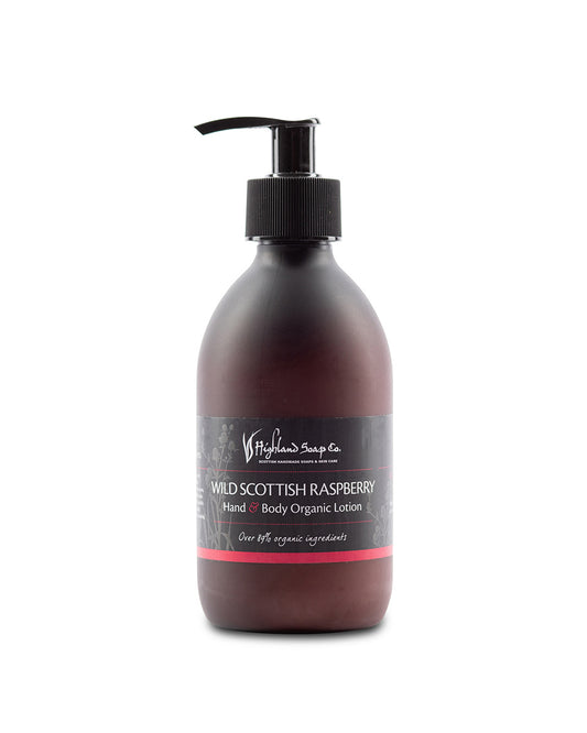 Highland Soap Company Wild Scottish Raspberry Hand & Body Lotion