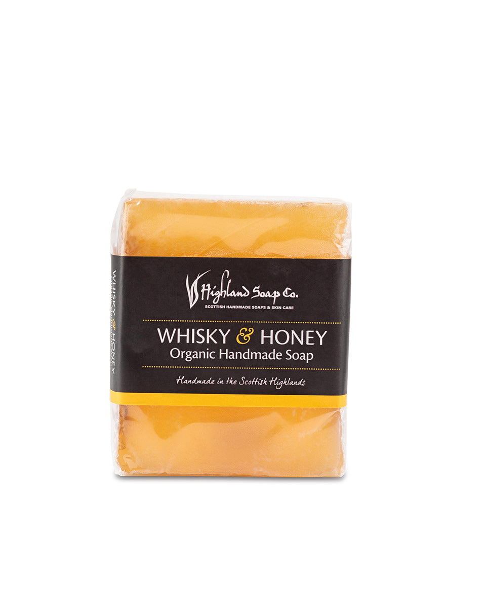 Highland Soap Company Organic Handmade Soaps-Whisky & Honey