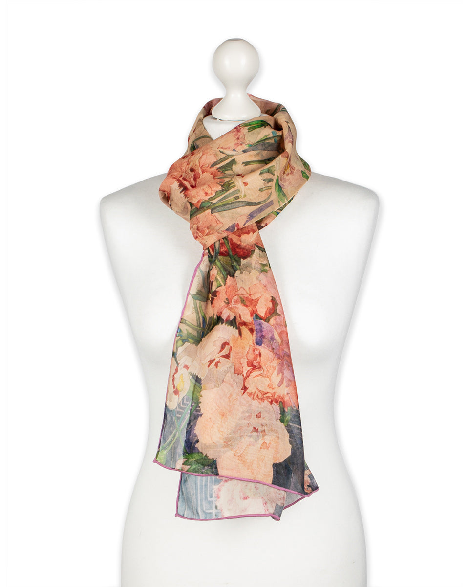 Mackintosh Pinks Chiffon Scarf