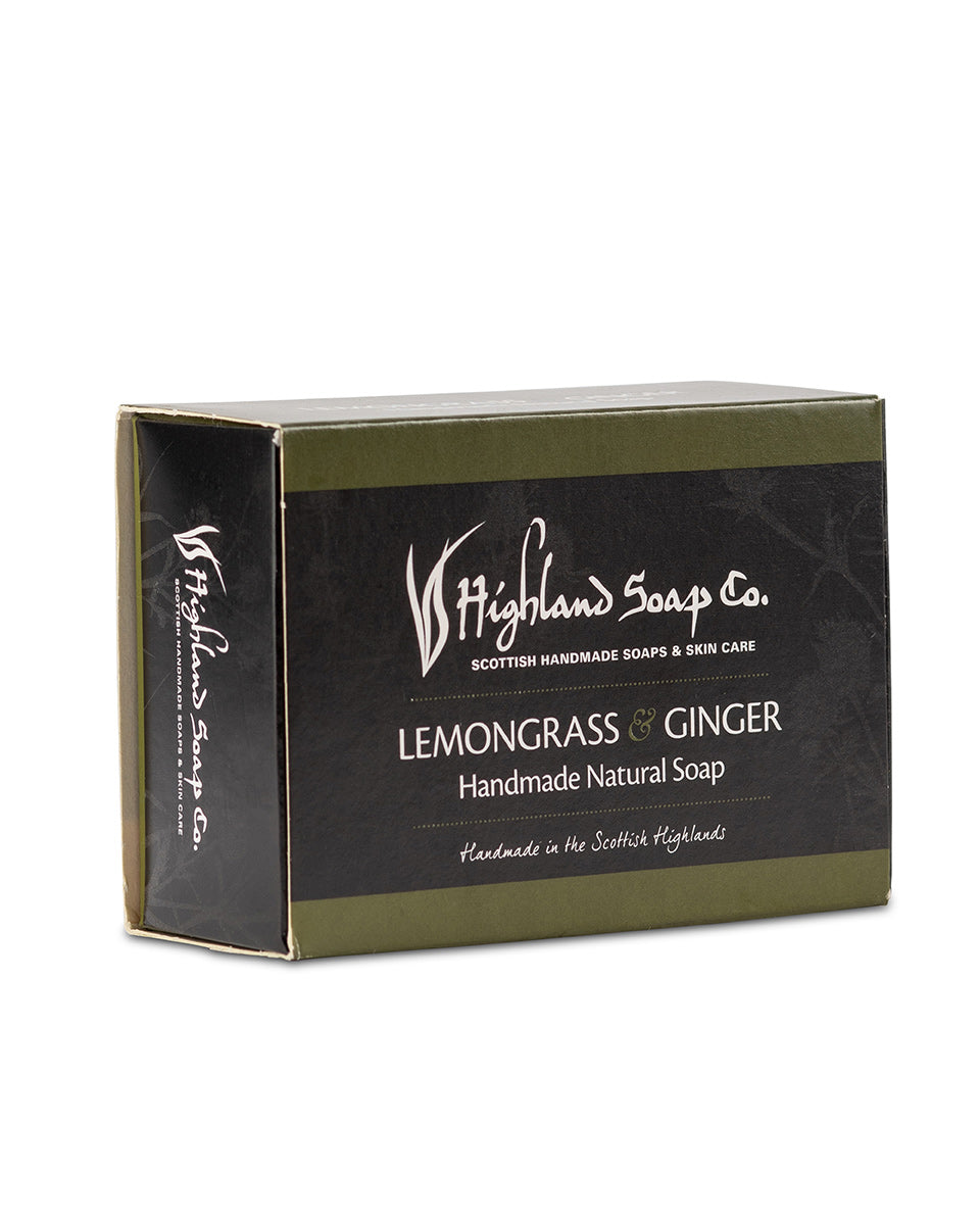 Highland Soap Company Handmade Natural Soaps-Lemongrass & Ginger