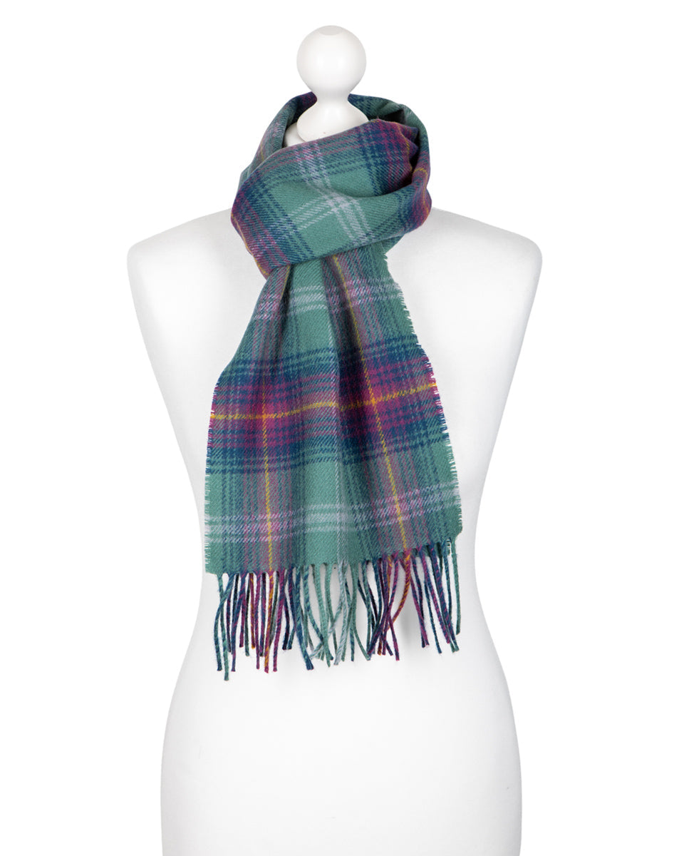 Bowhill Hame Tartan Lambswool Scarf