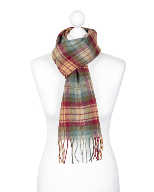 Bowhill Auld Scotland Tartan Lambswool Scarf