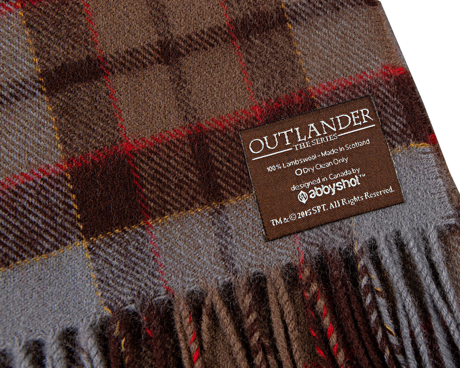 Outlander Fraser Lambswool Scarf