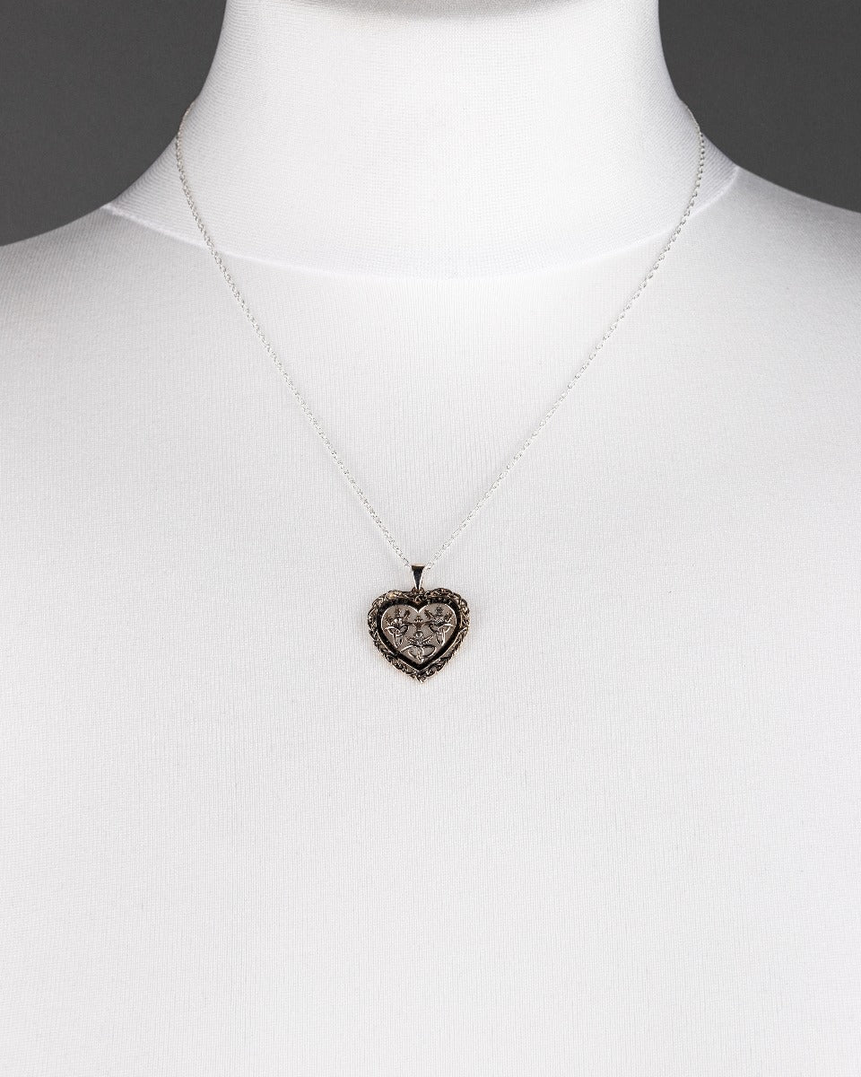 Outlander Inspired Celtic Heart Pendant