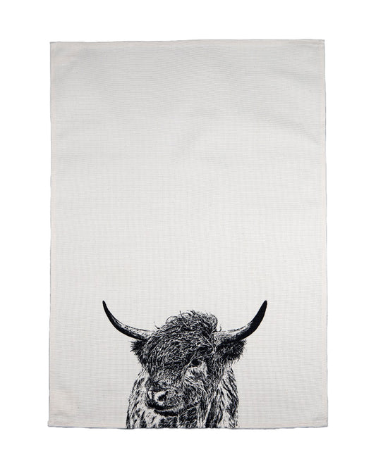 Curious Coo Tea Towel