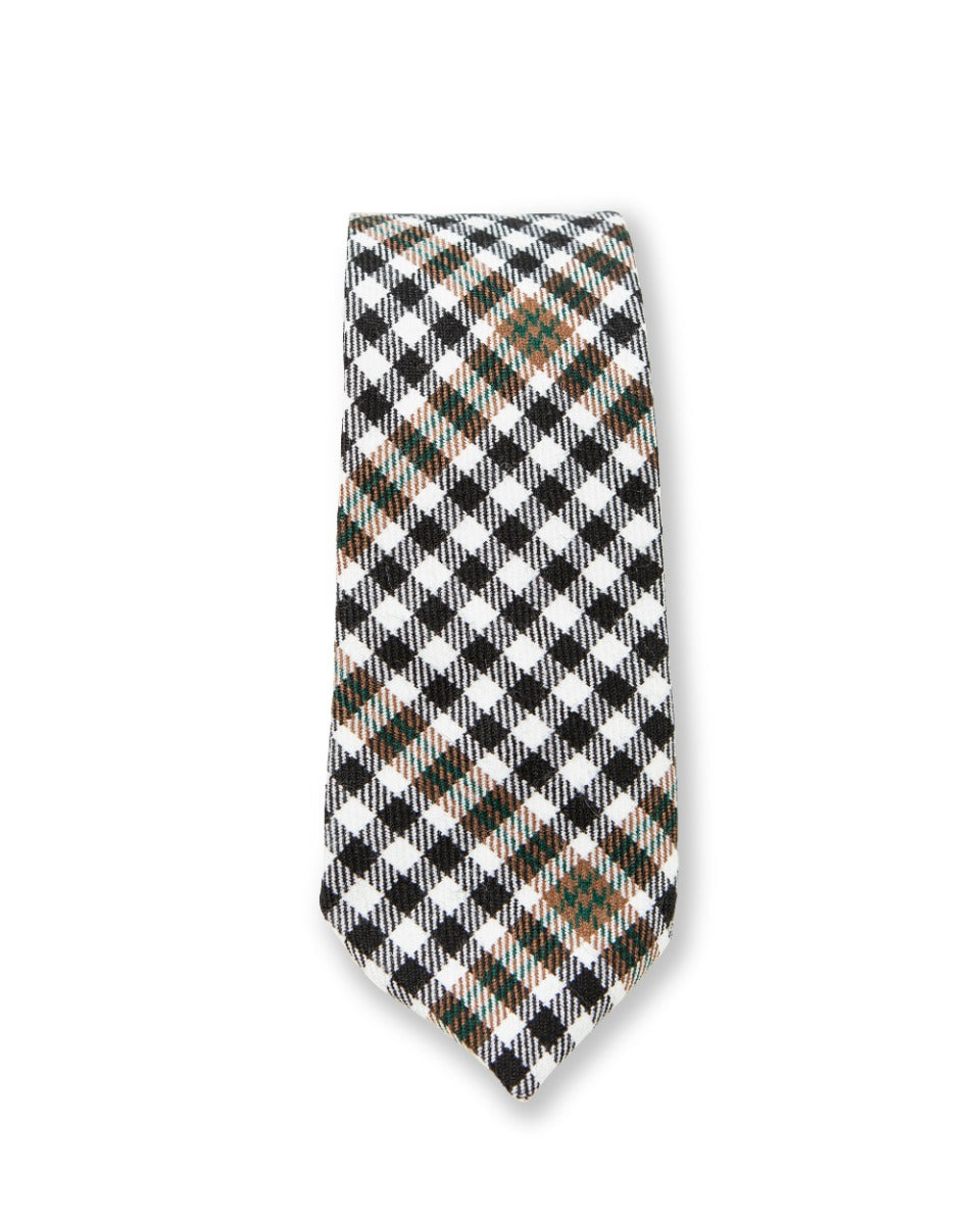 Bowhill Burns Check Tartan Tie