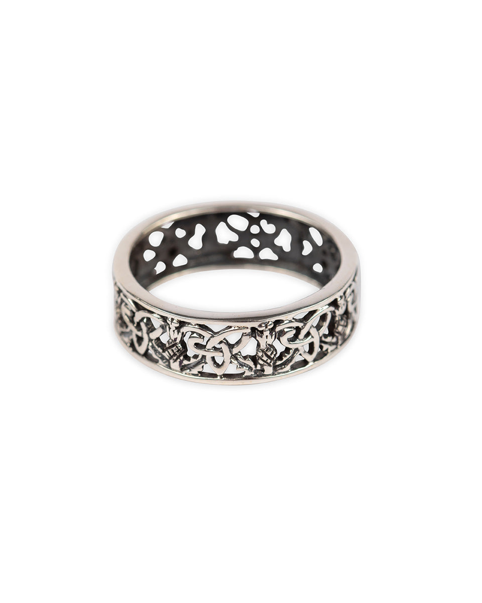 Outlander Inspired Silver Ring