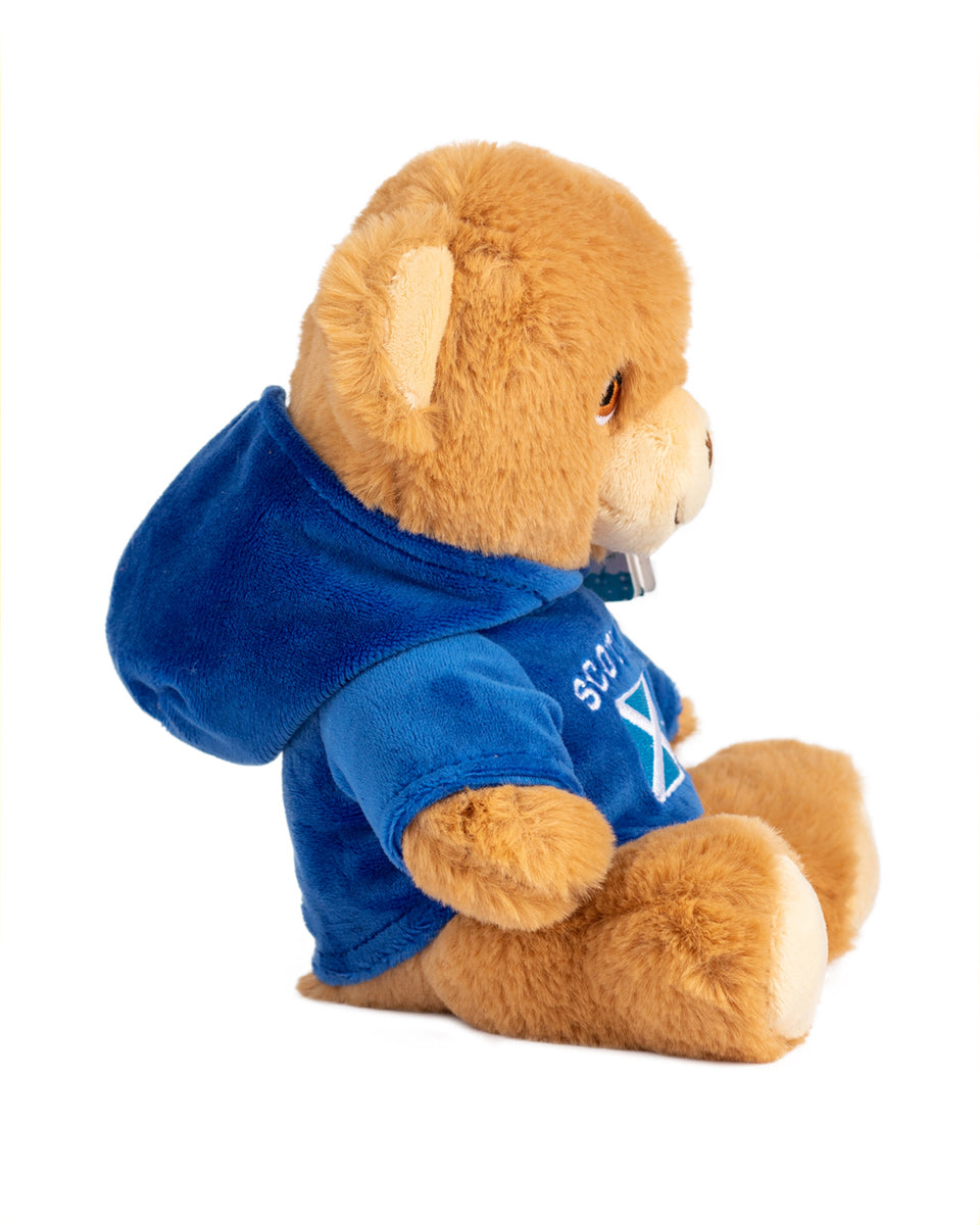 Scotland Hoodie Bear Soft Toy - 100% Recycled