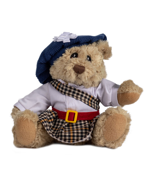 Jacobite Bear Soft Toy - 100% Recycled