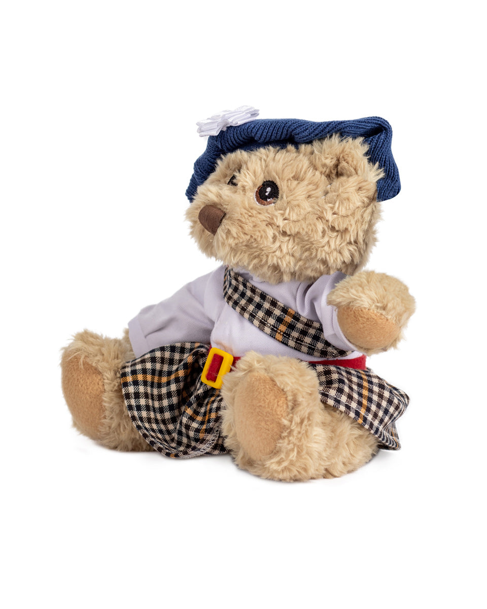 Jacobite Bear Soft Toy - 100% Recycled