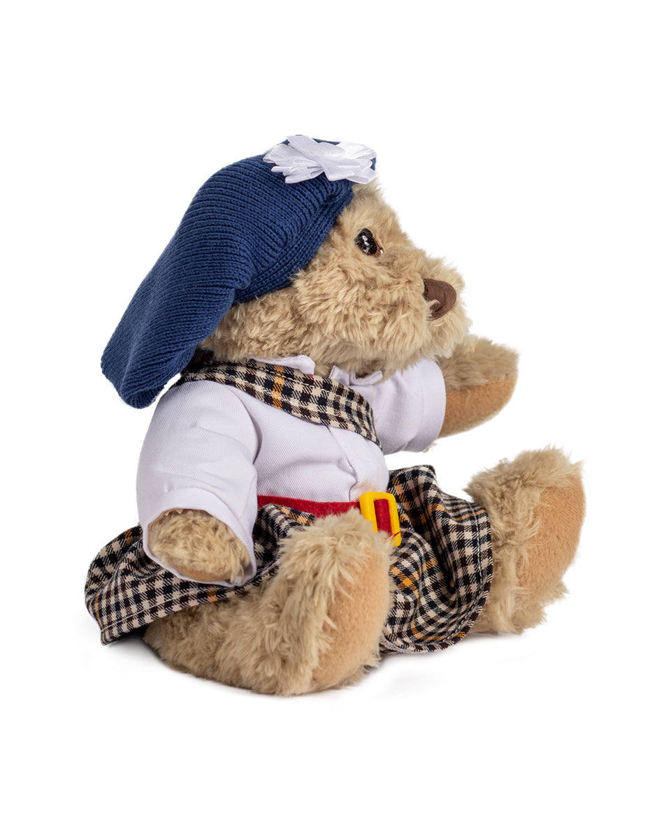 Jacobite Bear Soft Toy - 100% Recycled