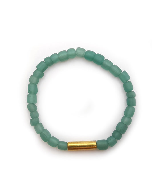 Just Trade Recycled Glass Bracelet - Loch