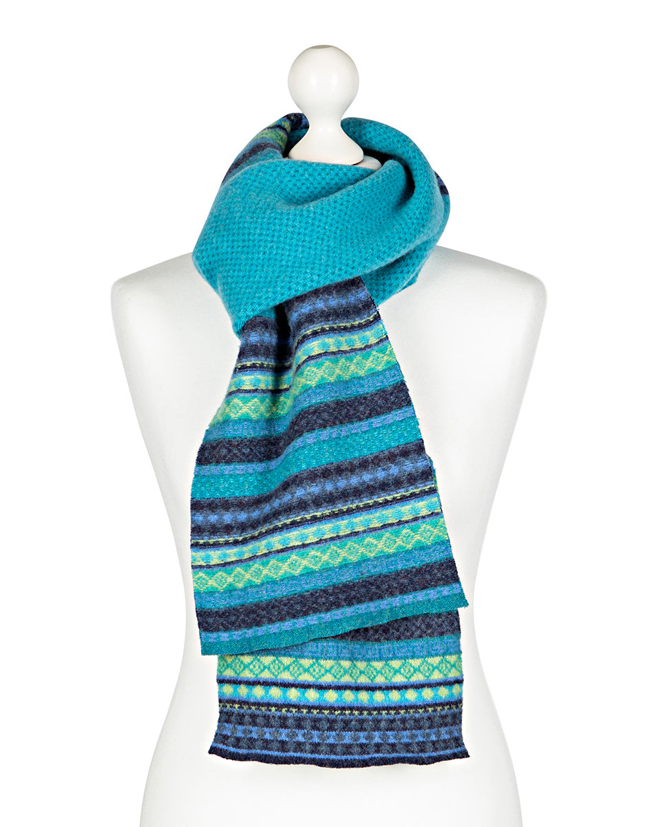 Kilda Merino Lambswool Scarves - Marina