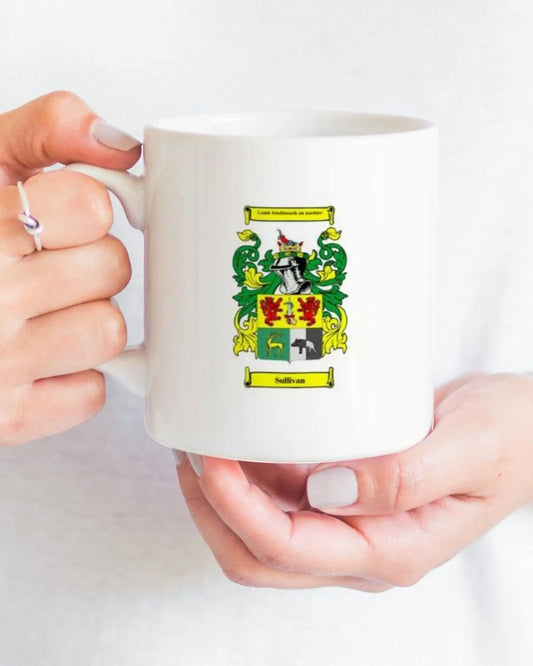 Ceramic Mug with Family Crest (Coat of Arms)