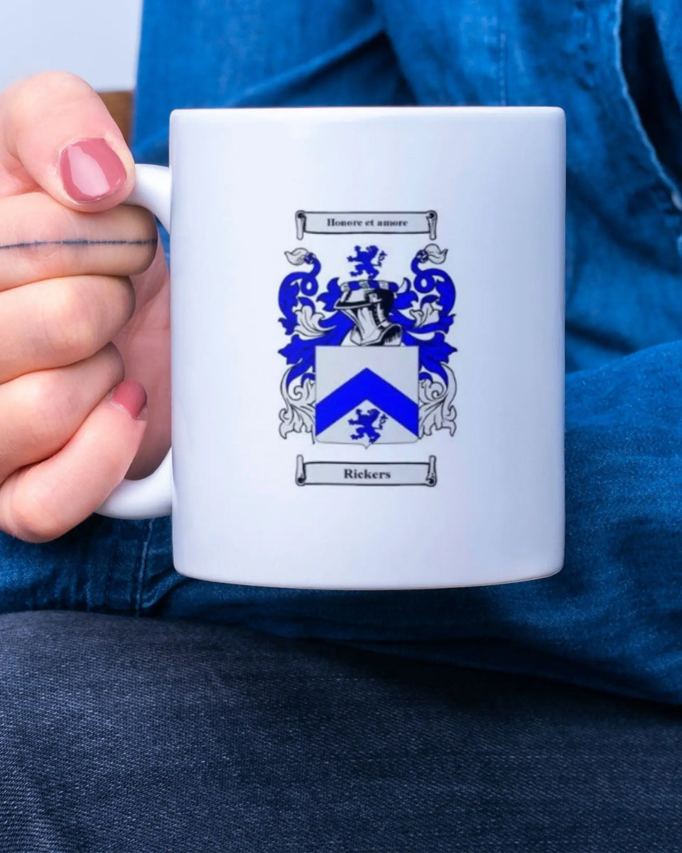 Ceramic Mug with Family Crest (Coat of Arms)