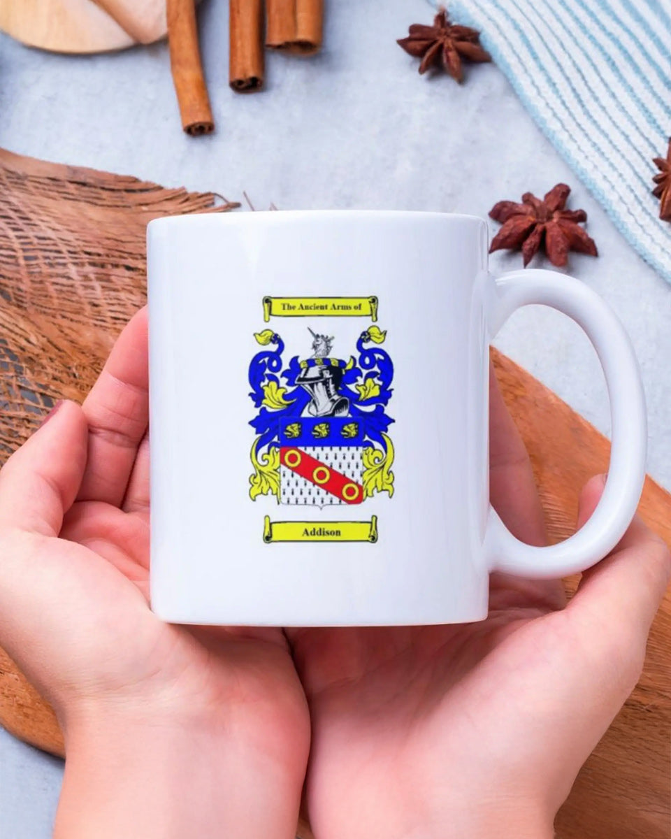 Ceramic Mug with Family Crest (Coat of Arms)