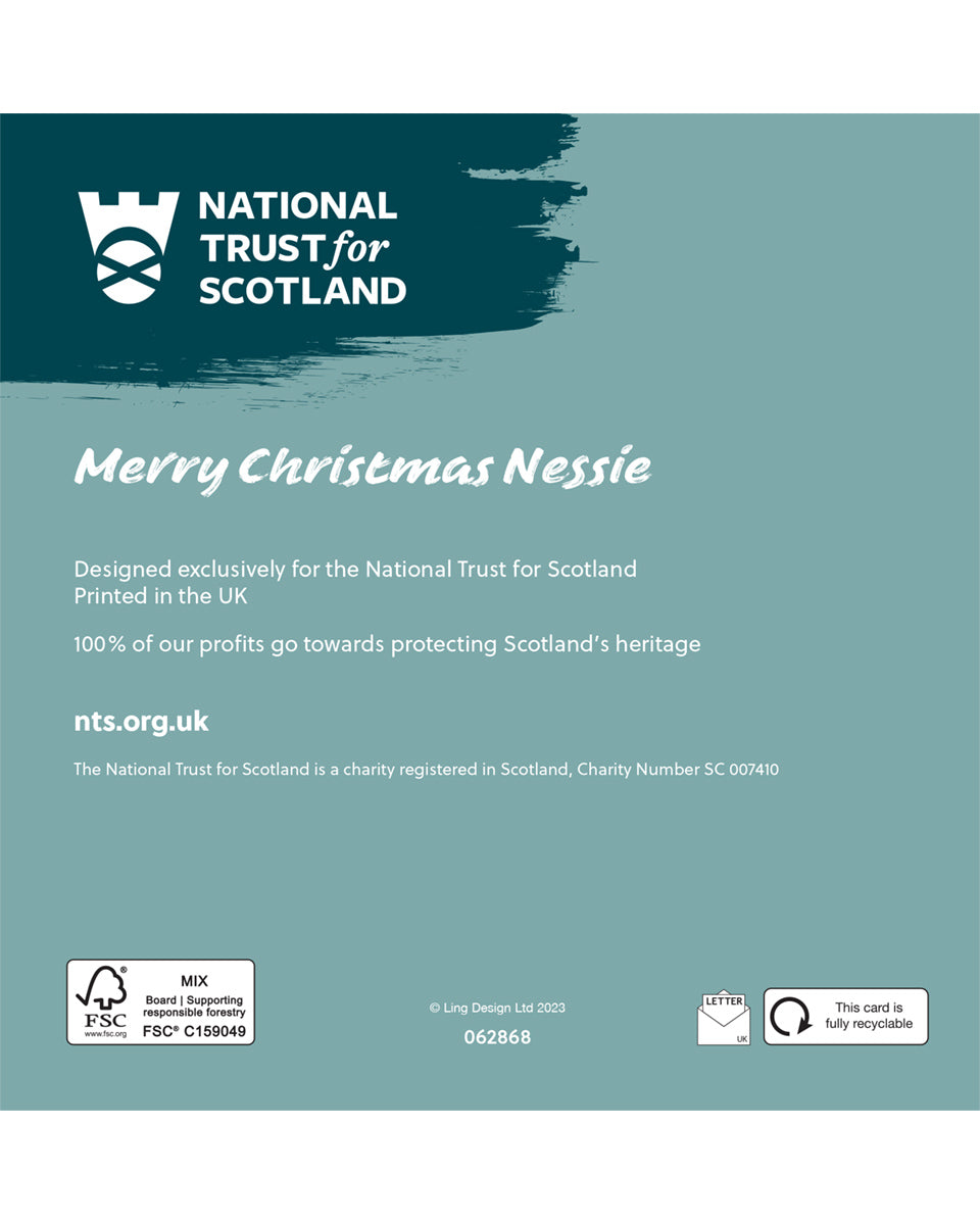 Nessie Christmas Cards Pack of 8