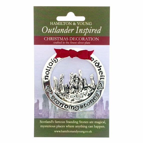 Outlander Inspired Standing Stones Christmas Decoration