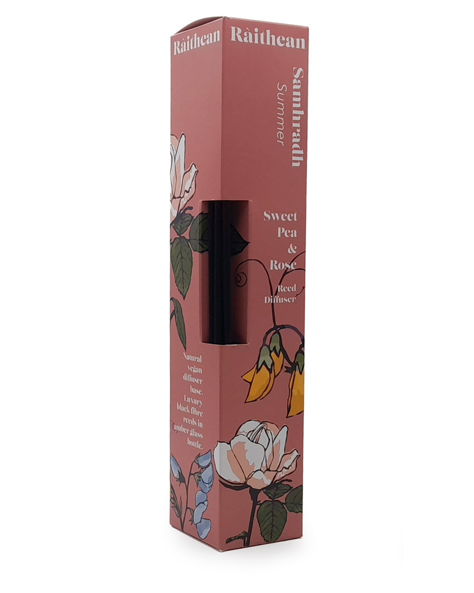 Ràithean Summer Diffuser - Sweet Pea & Rose