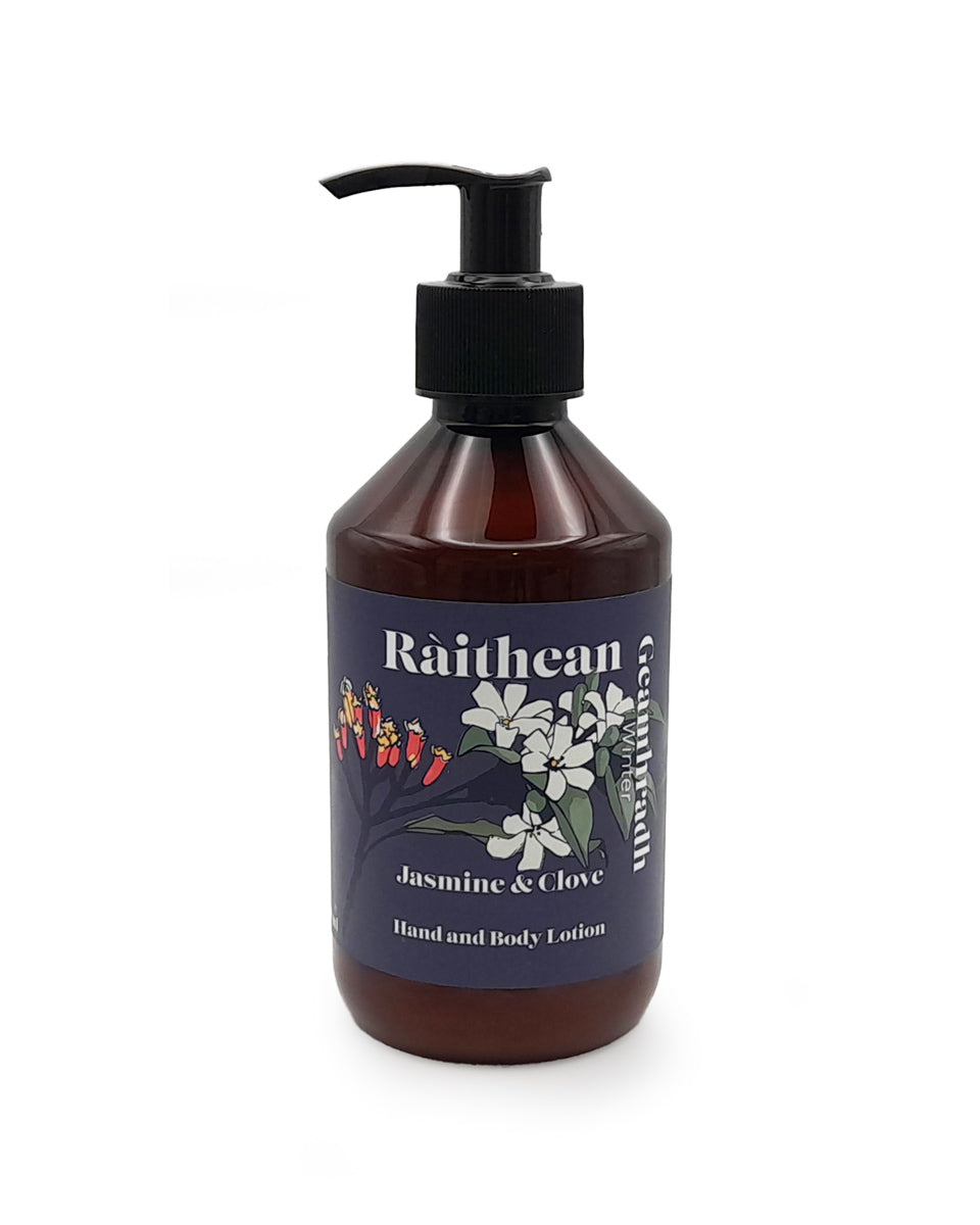 Ràithean Winter Hand & Body Lotion - Jasmine & Clove