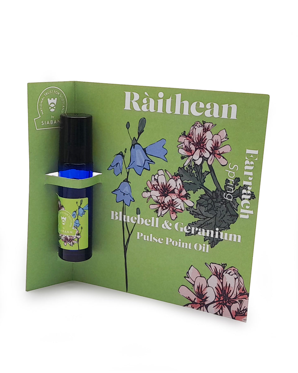 Ràithean Spring Pulse Point Oil - Bluebell & Geranium