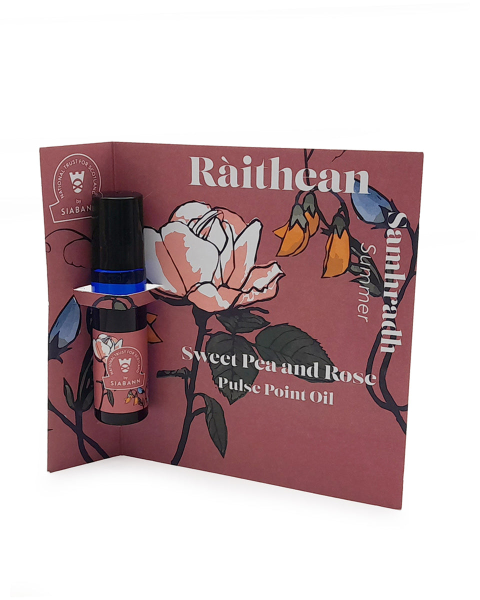 Ràithean Summer Pulse Point Oil - Sweet Pea & Rose