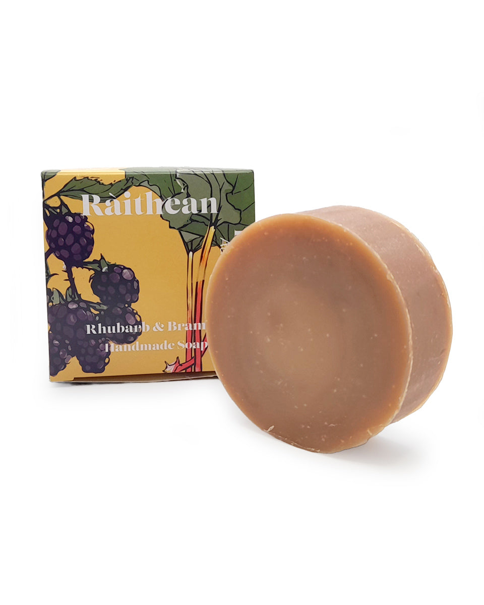 Ràithean Autumn Natural Soap - Rhubarb & Bramble