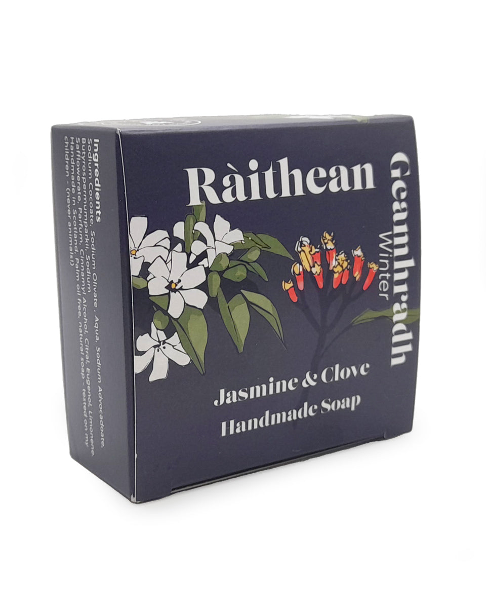 Ràithean Winter Handmade Soap - Jasmine & Clove