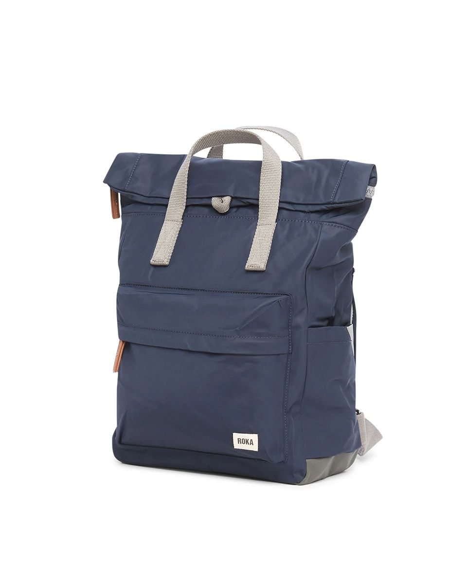 ROKA Canfield Sustainable Backpack - Midnight Blue