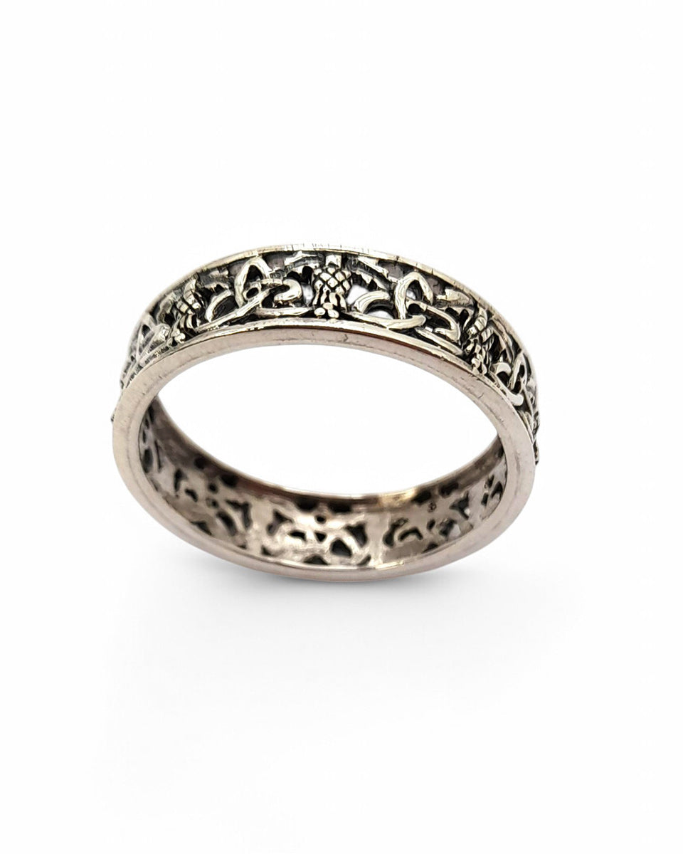 Outlander Inspired Silver Ring – National Trust for Scotland