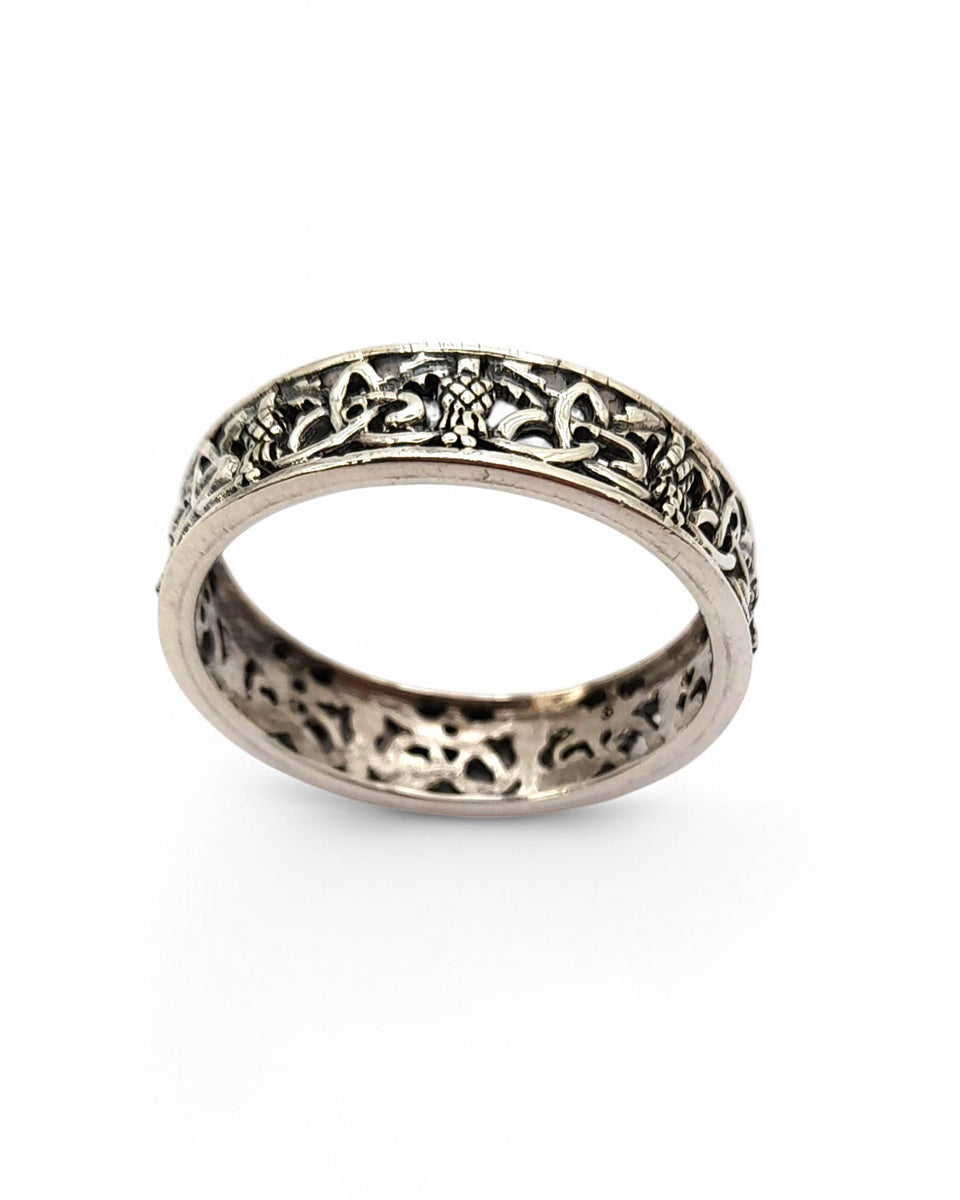 Outlander Inspired Silver Ring - Hamilton & Young