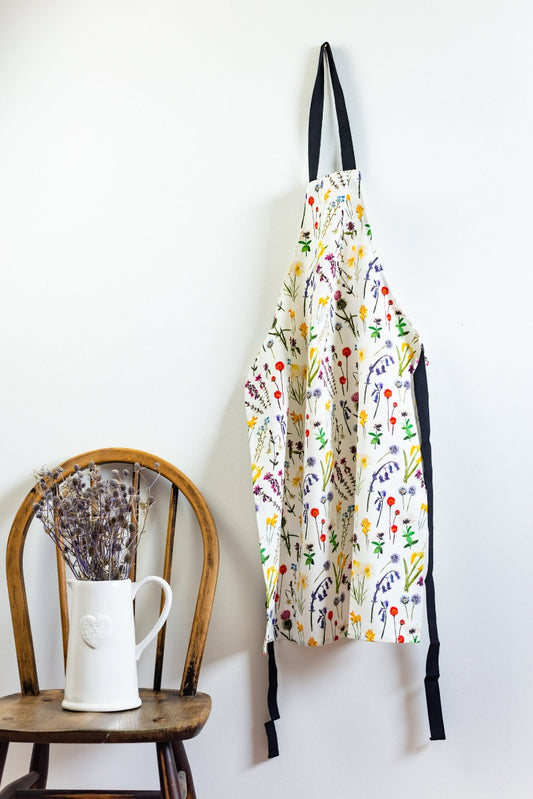 Sarah Leask Studio Wildflowers Apron