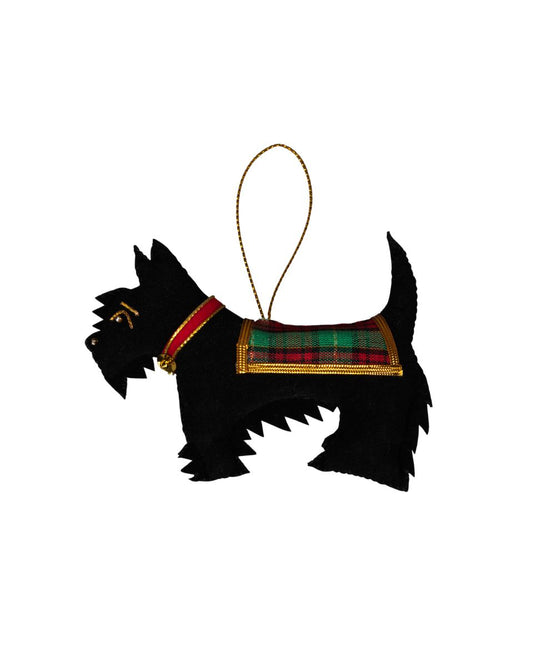 Scottie Dog Christmas Decoration