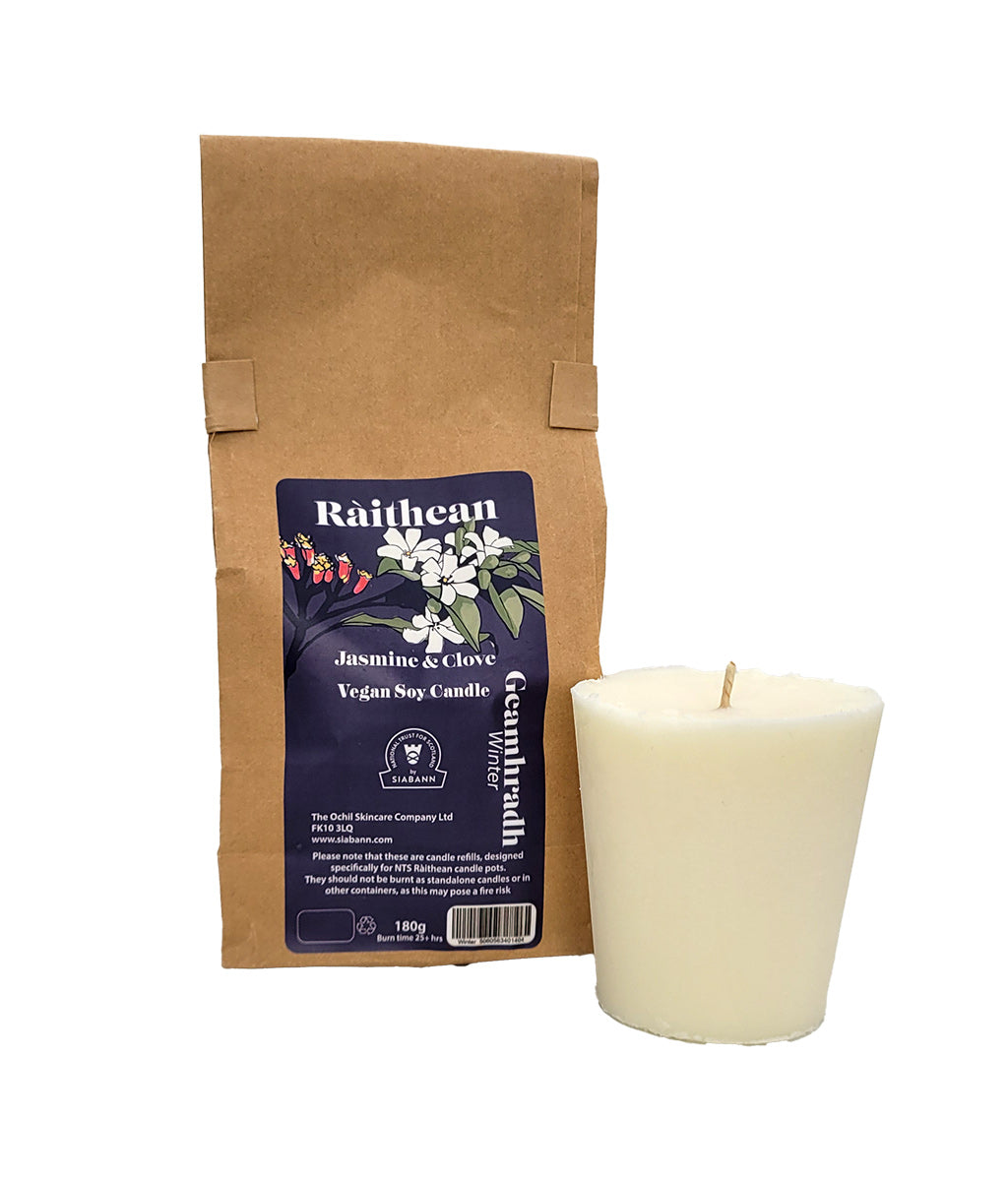 Eco Refill - Ràithean Winter Candle - Jasmine & Clove